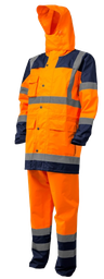[EP008413] Ensemble de pluie fluo HV respirant HYDRA