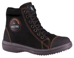 [EP010830] Chaussure haute lacet Vitamine noire femme