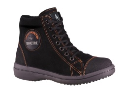 [EP010830] Chaussure haute lacet Vitamine noire femme