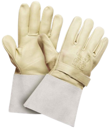 [EP008149] TST electrician leather overglove