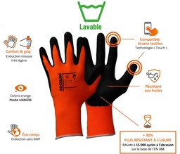 [EP020303] Gant de manutention tactile Feelpro