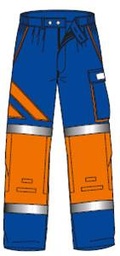 [EP008113] Pantalon BREZILLON minorange taille 44