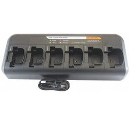 [EL020919] 6-bay charger for DP1400 for serial loading