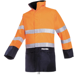 [EP100568] Parka Multirisques Etanche Retard Feu Antistatique Reaven HV