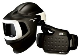 [EP102242] Masque + casque de soudage 3M Speedglas 9100MP avec Adflo PAPR (Sans cellule optoélectronique)