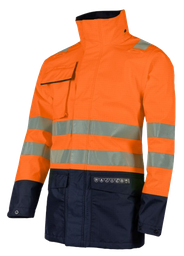 [EP102350] KALDVIK Multi-risk Waterproof Rain Parka with Arc Protection HV (on order)