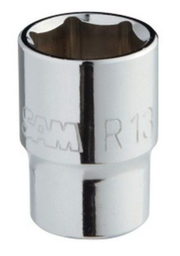 [OU103863] 1/2 Socket - 6 Sides Diam 15