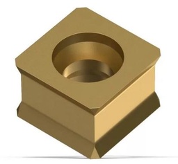 [EL104911] Plaquettes réversibles KX pour chanfrein de 30° de 5 mm sur aciers et aciers inoxydables (pack de 10 pièces) - pour KFH17-15R