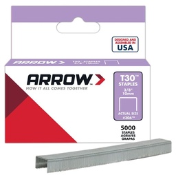 [IN106061] Agrafe T30 pour marteau agrafeur - 10mm (Boite de 5000)