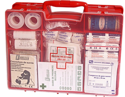 [EP111910] Trousse de secours BY CN + de 7 personnes (composition 2021)