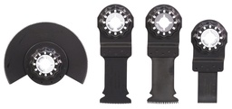 [EL113478] Lot de 4 accessoires bois pour couteau oscillant