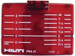 [OU126003] PRA 51 target plate (CM/IN - set of 3)