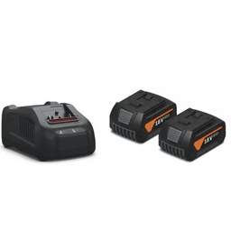 [EL127500] Set de démarrage GBA 18V 5Ah AS (2 batteries+1 chargeur)