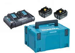 [EL127894] Pack énergie 18V LXT (2 batteries 5Ah + 1 chargeur double)