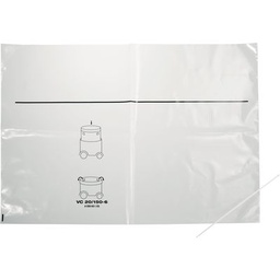 [EL130967] Plastic dust bag for VC 20M-X vacuum cleaner (x10)