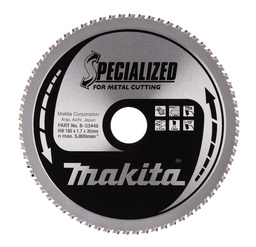 [EL134338] Lame de scie circulaire pour tôle 185x30 mm - 70 dents