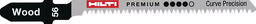 [EL138579] Jigsaw blade SP 56 (5) wood curve (pack of 5)