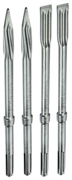 [EL142386] 4 SDS Max RTec self-sharpening PRO chisels (2 flat, 2 pointed)