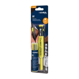 [CO145960] Lyra Dry construction site mechanical pencil with 12 mixed lead refill