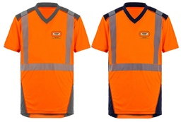 [EP146062] 100% polyester hv t-shirt BY BAT SUD EST short sleeves Bali 8