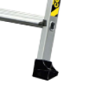 [PO148037] Paire patin déporté chaussants noir MASTERGUARD PL4